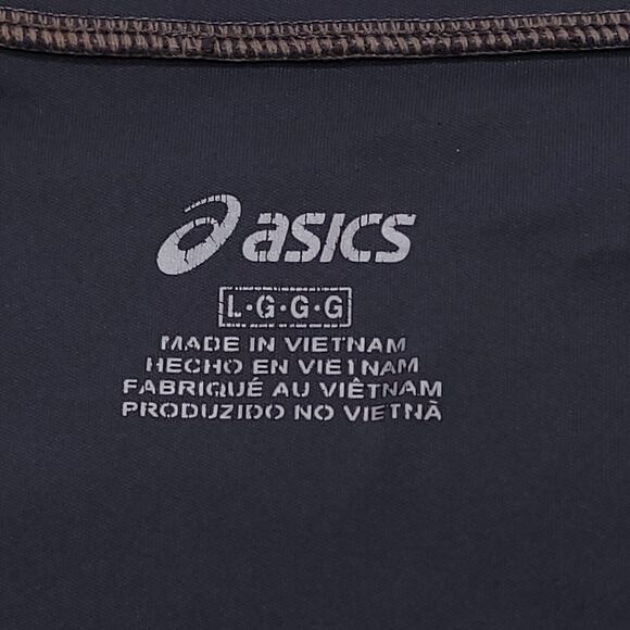 Asics Athletic Short Sleeve Pullover Active T Shirt Womens Size Large L Gray - Picture 3 of 8